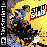 Street Sk8er Playstation US box art